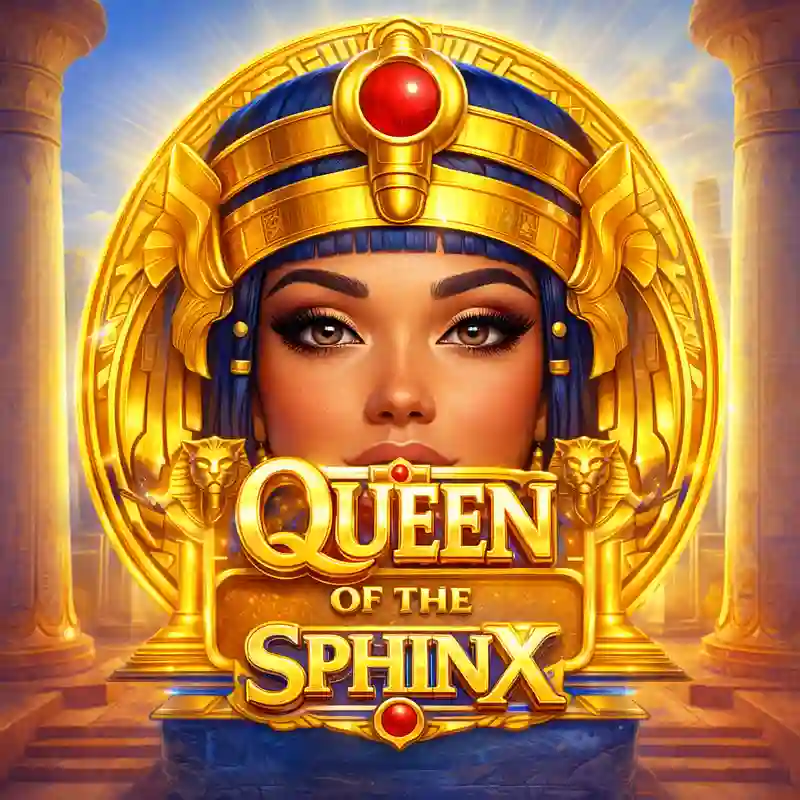 Queen of the Sphinx Slot Game Banner